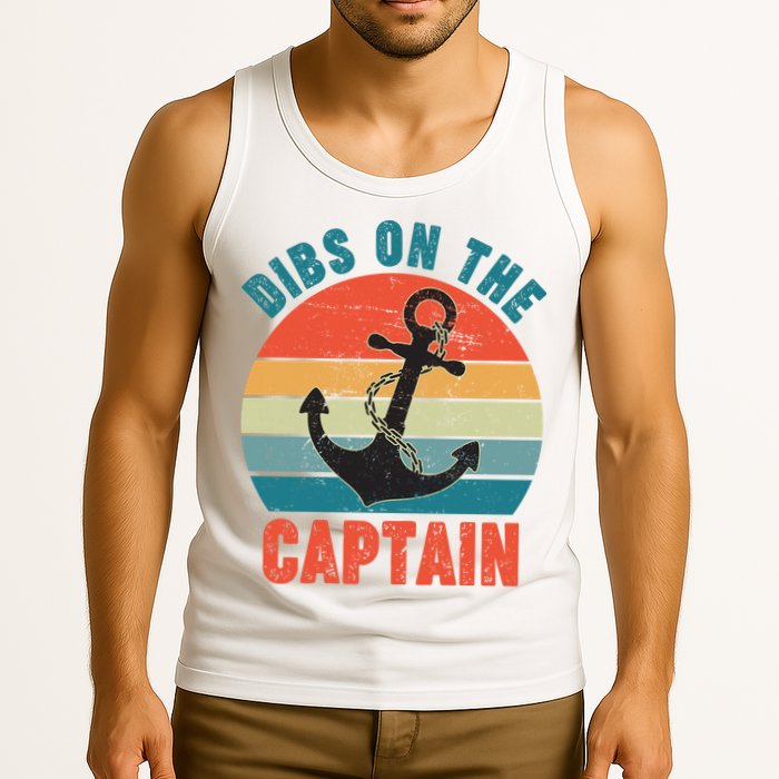 Vintage Distressed Dibs On The Captain Tank Top