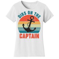 Vintage Distressed Dibs On The Captain Women's T-Shirt