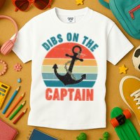 Vintage Distressed Dibs On The Captain Kids T-Shirt