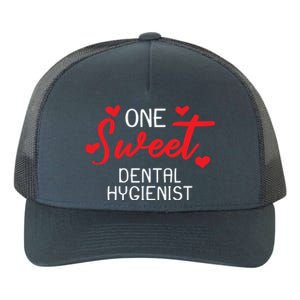 Valentines Day Dental Hygienist Sweet Heart Gift Yupoong Adult 5-Panel Trucker Hat