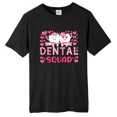 Valentines Day Dental Squad Valentine Dental Assistant Meaningful Gift Tall Fusion ChromaSoft Performance T-Shirt