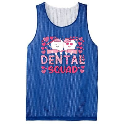 Valentines Day Dental Squad Valentine Dental Assistant Meaningful Gift Mesh Reversible Basketball Jersey Tank