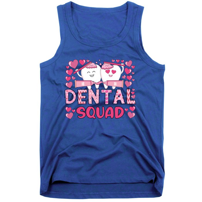 Valentines Day Dental Squad Valentine Dental Assistant Meaningful Gift Tank Top