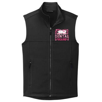 Valentines Day Dental Squad Valentine Dental Assistant Meaningful Gift Collective Smooth Fleece Vest