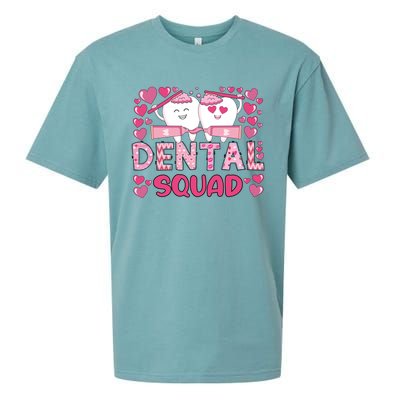 Valentines Day Dental Squad Valentine Dental Assistant Meaningful Gift Sueded Cloud Jersey T-Shirt