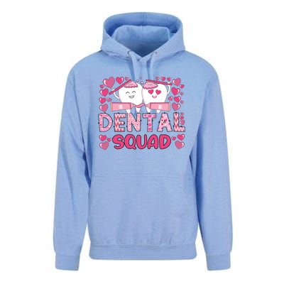 Valentines Day Dental Squad Valentine Dental Assistant Meaningful Gift Unisex Surf Hoodie