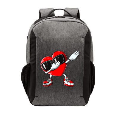 Valentines Day Dabbing Heart Boy Girl Love Dab Dance Funny Vector Backpack