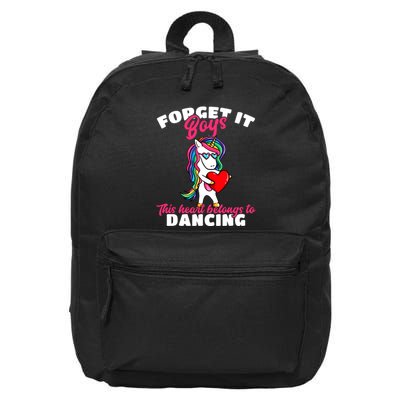Valentines Day Dance Lover For Dancing Dancer 16 in Basic Backpack