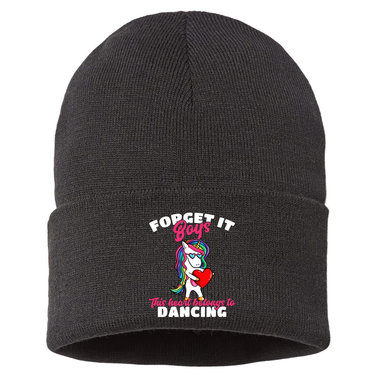 Valentines Day Dance Lover For Dancing Dancer Sustainable Knit Beanie