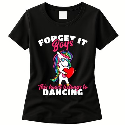 Valentines Day Dance Lover For Dancing Dancer Womens T-Shirt