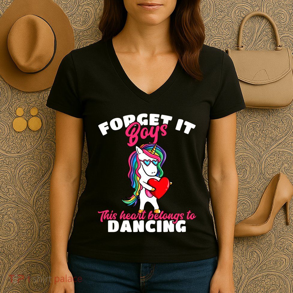 Valentines Day Dance Lover For Dancing Dancer Women's V-Neck T-Shirt