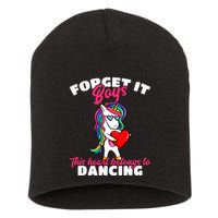 Valentines Day Dance Lover For Dancing Dancer Short Acrylic Beanie