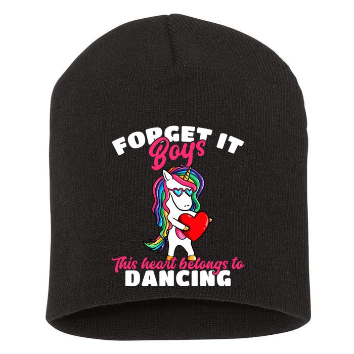 Valentines Day Dance Lover For Dancing Dancer Short Acrylic Beanie