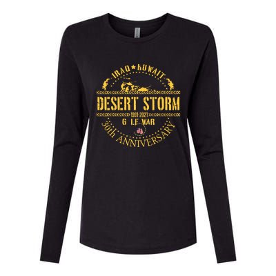 Veterans Day Desert Storm 30th Anniversary 1991 2022 Womens Cotton Relaxed Long Sleeve T-Shirt