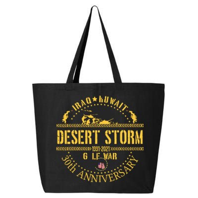 Veterans Day Desert Storm 30th Anniversary 1991 2022 25L Jumbo Tote