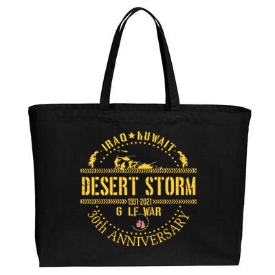 Veterans Day Desert Storm 30th Anniversary 1991 2022 Cotton Canvas Jumbo Tote