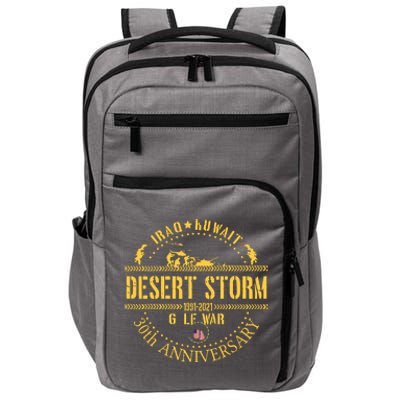 Veterans Day Desert Storm 30th Anniversary 1991 2022 Impact Tech Backpack