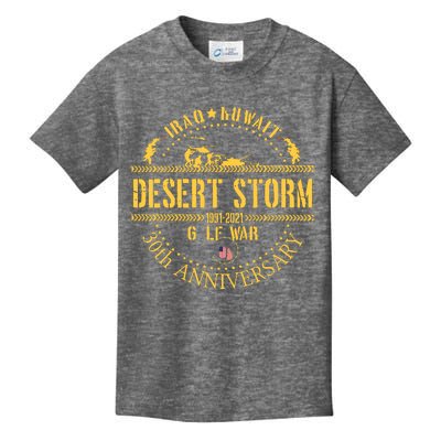 Veterans Day Desert Storm 30th Anniversary 1991 2022 Kids T-Shirt