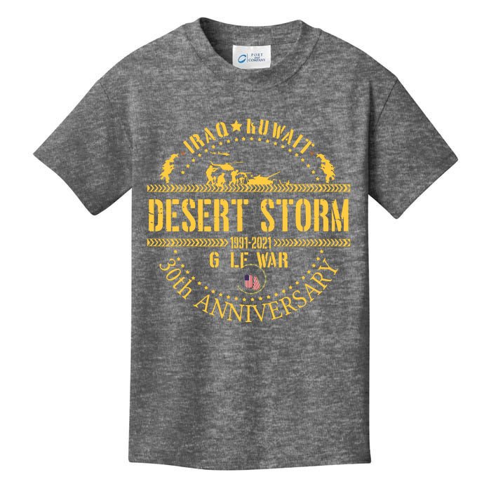 Veterans Day Desert Storm 30th Anniversary 1991 2022 Kids T-Shirt