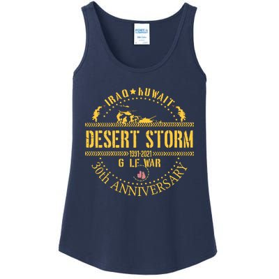 Veterans Day Desert Storm 30th Anniversary 1991 2022 Ladies Essential Tank