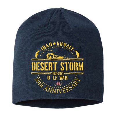 Veterans Day Desert Storm 30th Anniversary 1991 2022 Sustainable Beanie