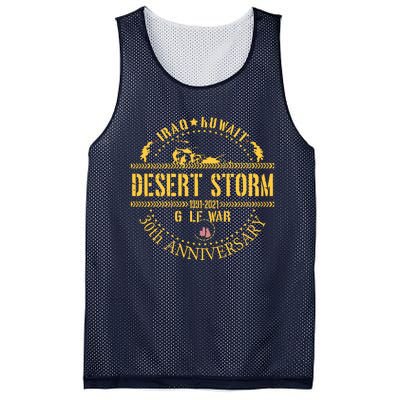 Veterans Day Desert Storm 30th Anniversary 1991 2022 Mesh Reversible Basketball Jersey Tank