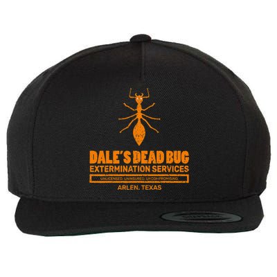 Vintage DaleS Dead Bug Wool Snapback Cap