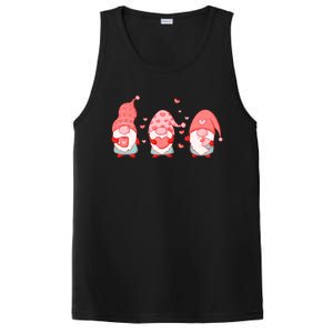 Valentine's Day Design For Wo With Cute Gnomes PosiCharge Competitor Tank