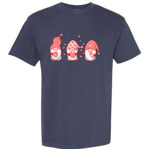 Valentine's Day Design For Wo With Cute Gnomes Garment-Dyed Heavyweight T-Shirt