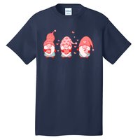 Valentine's Day Design For Wo With Cute Gnomes Tall T-Shirt