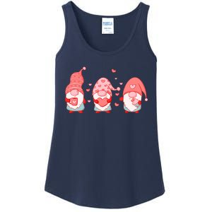 Valentine's Day Design For Wo With Cute Gnomes Ladies Essential Tank