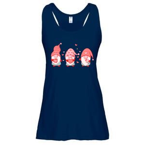 Valentine's Day Design For Wo With Cute Gnomes Ladies Essential Flowy Tank