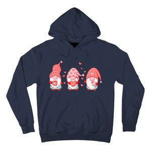 Valentine's Day Design For Wo With Cute Gnomes Tall Hoodie