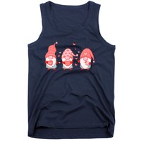 Valentine's Day Design For Wo With Cute Gnomes Tank Top