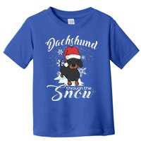 Vintage Dachshund Dad Funny Gift Dog Lover Gift Toddler T-Shirt