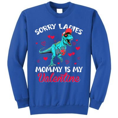 Valentines Day Dinosaur Heart Mom Funny Lovers Cool Gift Sweatshirt