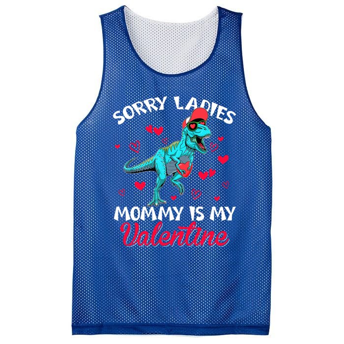 Valentines Day Dinosaur Heart Mom Funny Lovers Cool Gift Mesh Reversible Basketball Jersey Tank