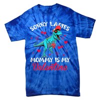 Valentines Day Dinosaur Heart Mom Funny Lovers Cool Gift Tie-Dye T-Shirt