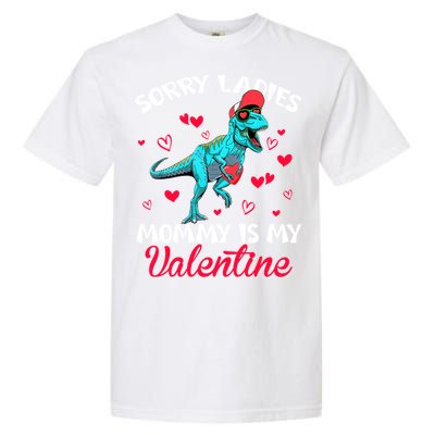 Valentines Day Dinosaur Heart Mom Funny Lovers Cool Gift Garment-Dyed Heavyweight T-Shirt