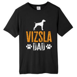 Vizsla Dad Design Dog Daddy Vizsla Father Dad Owner Lover Tall Fusion ChromaSoft Performance T-Shirt