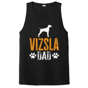 Vizsla Dad Design Dog Daddy Vizsla Father Dad Owner Lover PosiCharge Competitor Tank