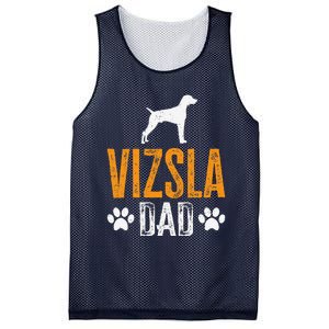 Vizsla Dad Design Dog Daddy Vizsla Father Dad Owner Lover Mesh Reversible Basketball Jersey Tank