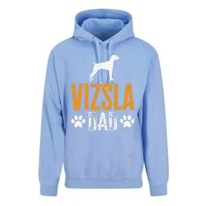 Vizsla Dad Design Dog Daddy Vizsla Father Dad Owner Lover Unisex Surf Hoodie