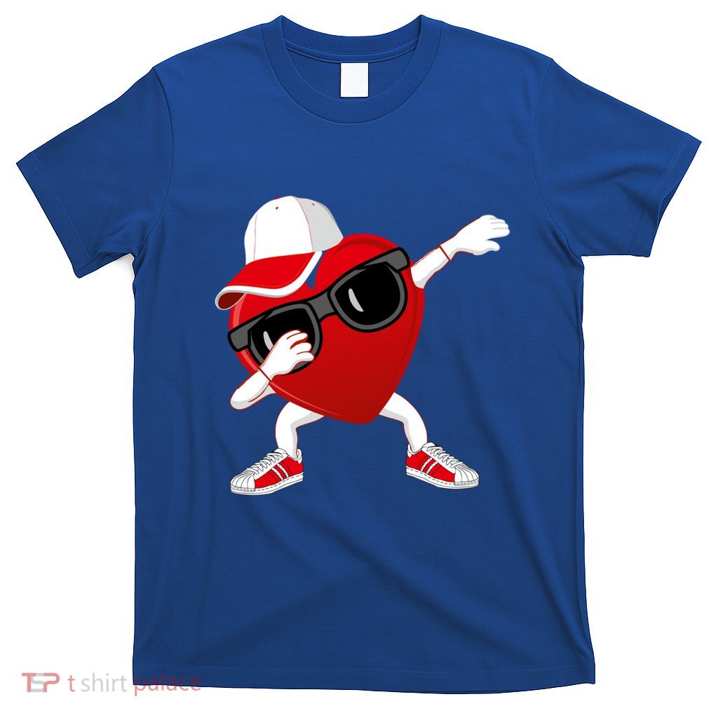 Valentines Day Dabbing Heart Valentine Funny Meaningful Gift T-Shirt
