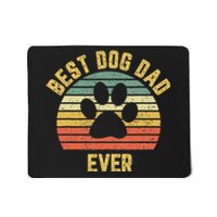 Vintage Dog Dad Cool Fathers Day Gift Retro Mousepad