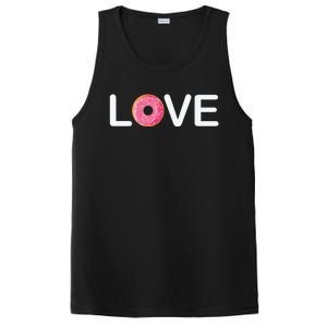 Valentine's Day Donut Love Gift PosiCharge Competitor Tank