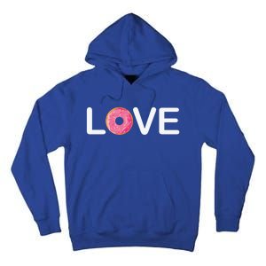 Valentine's Day Donut Love Gift Tall Hoodie