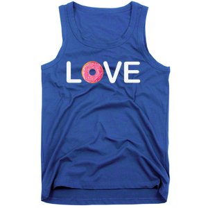 Valentine's Day Donut Love Gift Tank Top