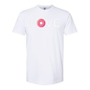 Valentine's Day Donut Love Gift Softstyle CVC T-Shirt