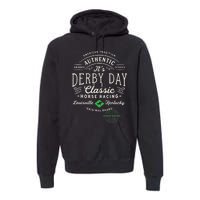 Vintage Derby Day Louisville Kentucky Horse Racing Premium Hoodie